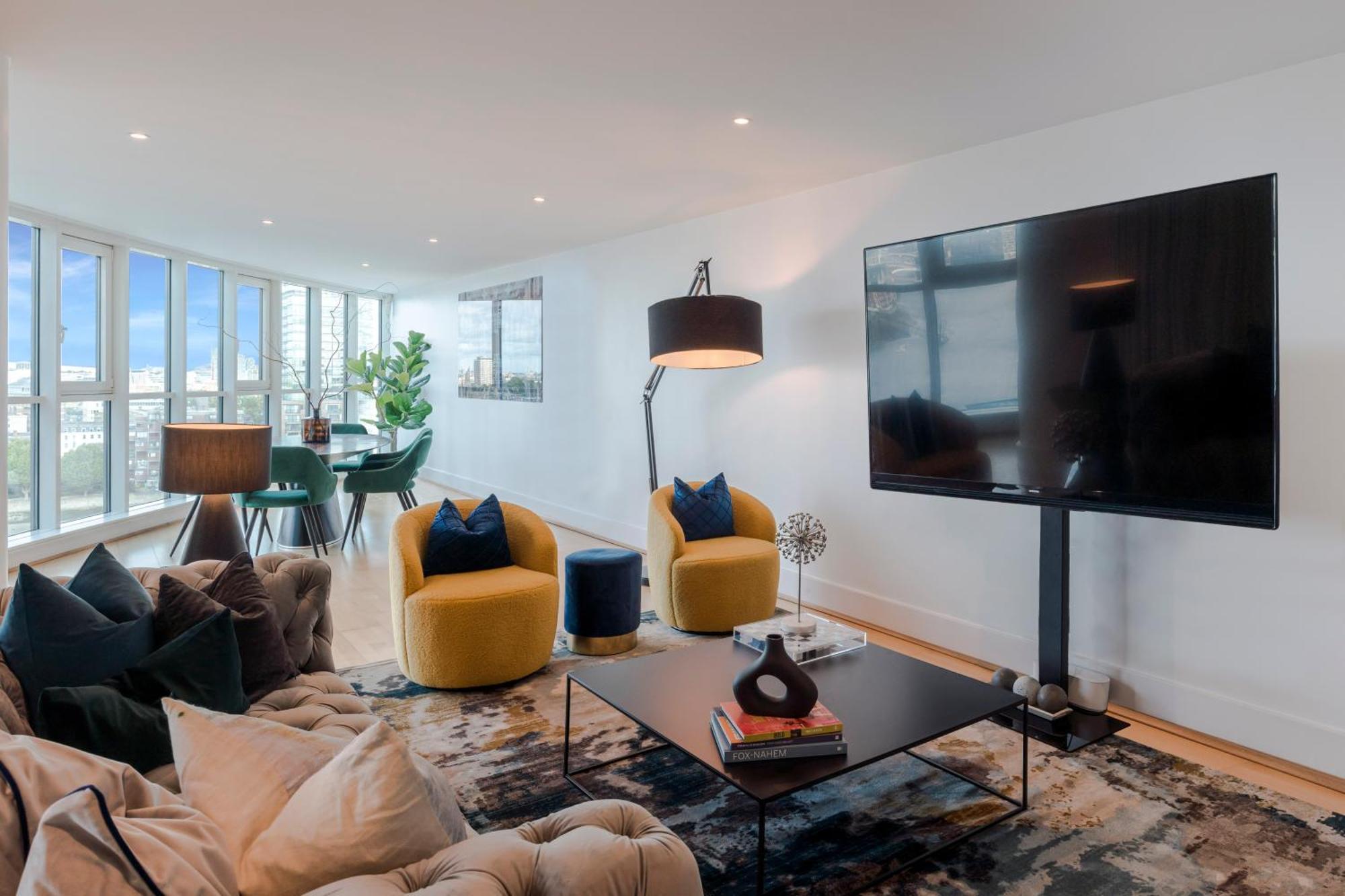 Best Thames View In Town! Large Luxxe Nomad Design Family Home London Eksteriør bilde